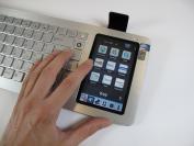 Asus Eee Keyboard PC - unten im Screen sehen Sie die verschiedenen Widget-Ordner.