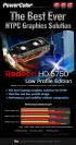 Powercolor stellt mit der Radeon HD 5750 Low Profile Edition eine Grafikkarte für besonders beengte Gehäuse vor. (4)