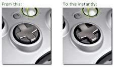 Der neue Xbox 360 Controller von Microsoft mit ausstellbarem Steuerkreuz. (1)
