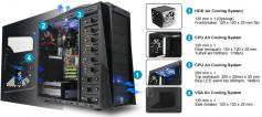 Thermaltake V5 Black Edition: Neuer Midi-Tower mit Tragegriff
