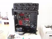 Casemod Behemoth Projekt: Black Industrial meets Mutter aller Mainboards EVGA SR-2 (14)