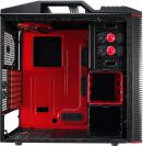 Aerocool Rs-4: Midi-Tower mit schwarz/rotem Innenraum und 58-in-1-Card-Reader