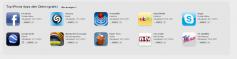 Itunes Top 10 Apps iPhone (gratis)