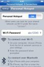 Personal Hotspot/WLAN-Tethering ist nur eine der neuen iOS 4.3-Funktionen.