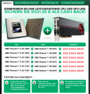 Cash-Back-Aktion bei AMD: 25 Euro beim Kauf einer AMD-CPU plus -Grafikkarte (1)
