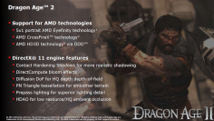 AMDs "Gaming Evolved" für Biowares Dragon Age 2