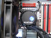 Flüssigkeitskühlung für CPUs von Asetek.