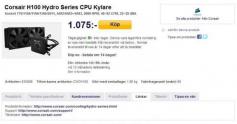 Corsair Hydro H80 und H100 im Shop gelistet (1)
