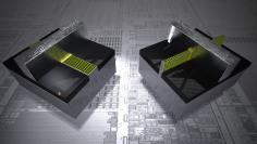 Chips werden dreidimensional: Intel 3D-Tri-Gate-Technik.