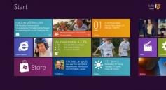 Windows 8: Metro-Multitouch-Oberfläche 
