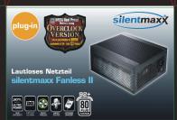 Silentmaxx Fanless II 500/600 Platinum kommt in den Handel