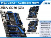 MSI: Sechs PCI-Express-3.0-Mainboards in diesem Quartal (1)