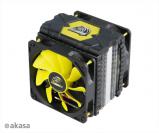 Akasa Venom Voodoo: CPU-Kühler mit sechs Direct-Touch-Heatpipes und Doppelbelüftung (1)