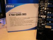 MSI mit drei X79-Mainboards für Sandy Bridge E auf dem IDF (1)