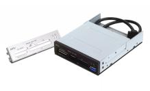 USB 3.0 und Kartenleser vereint - Silverstone mit neuer Frontblende FP37. (1)
