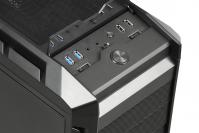 Sharkoon Tauron - Farbenfrohe Gehäuseserie mit modularem Festplattenkäfig. (1)