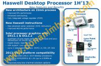 Neue Details zu Haswell durchgesickert - Grafikpart kommt mit DX11.1.