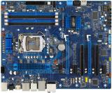 Intel kündigt neue Mainboards mit Z77-Chipsatz an. Abgelichtet sehen Sie das DZ77BH-55K.