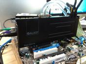 GeForce GTX 680: Galaxy zeigt Single-Slot-Grafikkarte mit Wasserkühlung