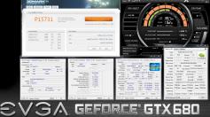 Nvidia GeForce GTX 680 bei 1957 MHz.