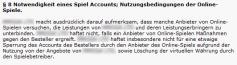 Hat der Shop einen Haftungsausschluss für die Sperre von Keys/Accounts formuliert? Legitime Verkäufer von Nutzungsrechten müssen sich keine Gedanken über gesperrte Keys und Accounts machen. Sie haben schließlich Verträge mit Publishern und den Online-Diensten.
