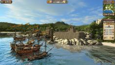 Port Royale 3: Screenshot-Impressionen der Wirtschaftssimulation sowie verschiedene Detailstufen im Vergleich (1)
