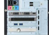Geleaktes Produktfoto, das die Anschlüsse der Geforce GTX 660 zeigt