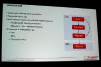AFDS12: GPGPU Algorithms: How heterogeneous Systems Architecture can be leveraged to optimize such algorithms in video games (1)