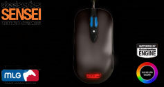 Schnellste Maus für Major League Gaming: SteelSeries stellt Sensei MLG Edition vor