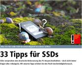 PCGH 10/2012: 33 Tipps für SSDs auf 7 Seiten im Heft (Produktionsnotiz: Die Schnecken wurden in ihrem natürlichen Lebensraum fotografiert und für das Foto in keiner Weise malträtiert. Die rechte Schnecke ist freiwillig auf die SSD geglitten.)