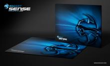 Roccat: Sense High Precision Gaming Mousepad in der Chrome Blue-Edition