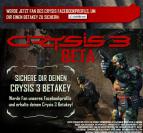 Crysis 3: Für den PC-Beta-Test ist ein Facebook-Konto und eine Altersverifikation per Personalausweis notwendig. (1)