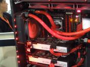 Icedragoncooling mit Origin-Komplett-PC und ihrem Kühlmittel auf der CES (2)