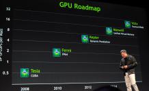 Huang stellt Maxwell mit UVM, Volta mit Stacked DRAM vor.