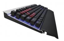 Die Corsair Vengeance K70 in natürlichem Silber.