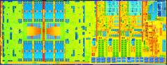 Haswell: Dualcore mit GT3-Grafikeinheit (die 2 x 20 EUs sind links im Bild gut erkennbar)