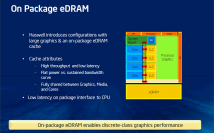 Der Embedded-DRAM mit 128 MiByte für die Iris Pro Graphics