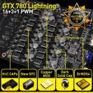 MSI GTX 780 Lightning mit 20 VRM-Phasen und Komponenten aus der Military Class 4