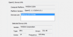 Geforce GTX Titan mit Cuda-6.0.1-Support