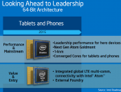 Intel: Broxton-Plattform wird Smartphone- und Tablet-Spare vereinheitlichen