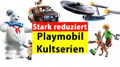 <strong>Star Trek, Ghostbusters, A-Team, Knight Rider, Scooby-Doo: </strong>Kultserien von Playmobil bis zu 63 % reduziert