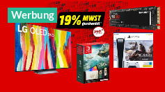 19% MwSt. geschenkt bei MediaMarkt: Diese Top-Angebote nicht verpassen - PS5, SSD, LG OLED TV uvm.