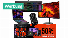Gaming-Monitor, Laptop RTX 4070, Maus &amp;amp; Co. mit bis 50 % Rabatt: Gaming Pre Black Week bei NBB