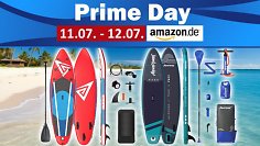 SUP-er Deal zum Prime Day: Stand-Up-Paddles um bis zu 250 Euro radikal reduziert