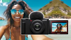 Jetzt zum Tiefstpreis sichern: Fast 200 Euro Rabatt auf Sony Vlog Kamera ZV-1F im Angebot