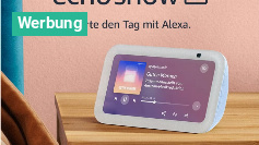 Amazon Echo Show 5 kombiniert Touchscreen und Alexa-Lautsprecher.