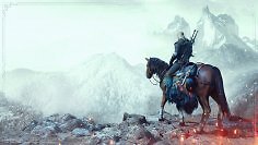 Der Autor Andrej Sapkowski liefert endlich eine Erklärung, warum alle Pferde von Geralt von Riva den Namen Roach bzw. Plötze tragen. Das Bild zeigt Geralt auf seinem Pferd.