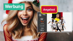 Kein Scherz! Amazon haut 55 Zoll 4K Ultra HD Fernseher mit Alexa-Sprachfernbedienung für unter 400 Euro raus 