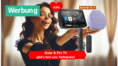Amazon Echo Show und Fire TV Deal zum Valentinstag 2024