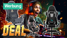 Amazon schmeißt Gaming-Stühle raus: Bis zu 41 % Rabatt auf Gaming-Stuhl-Bestseller - Preise ab günstigen 64,99 Euro!